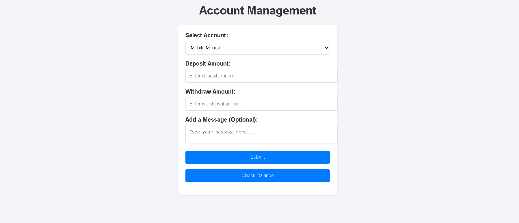 personal financial tracker